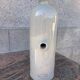 Old glazed stoneware bottle