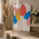 Life Splashes Textured Painting handmade 60x80cm signed with frame