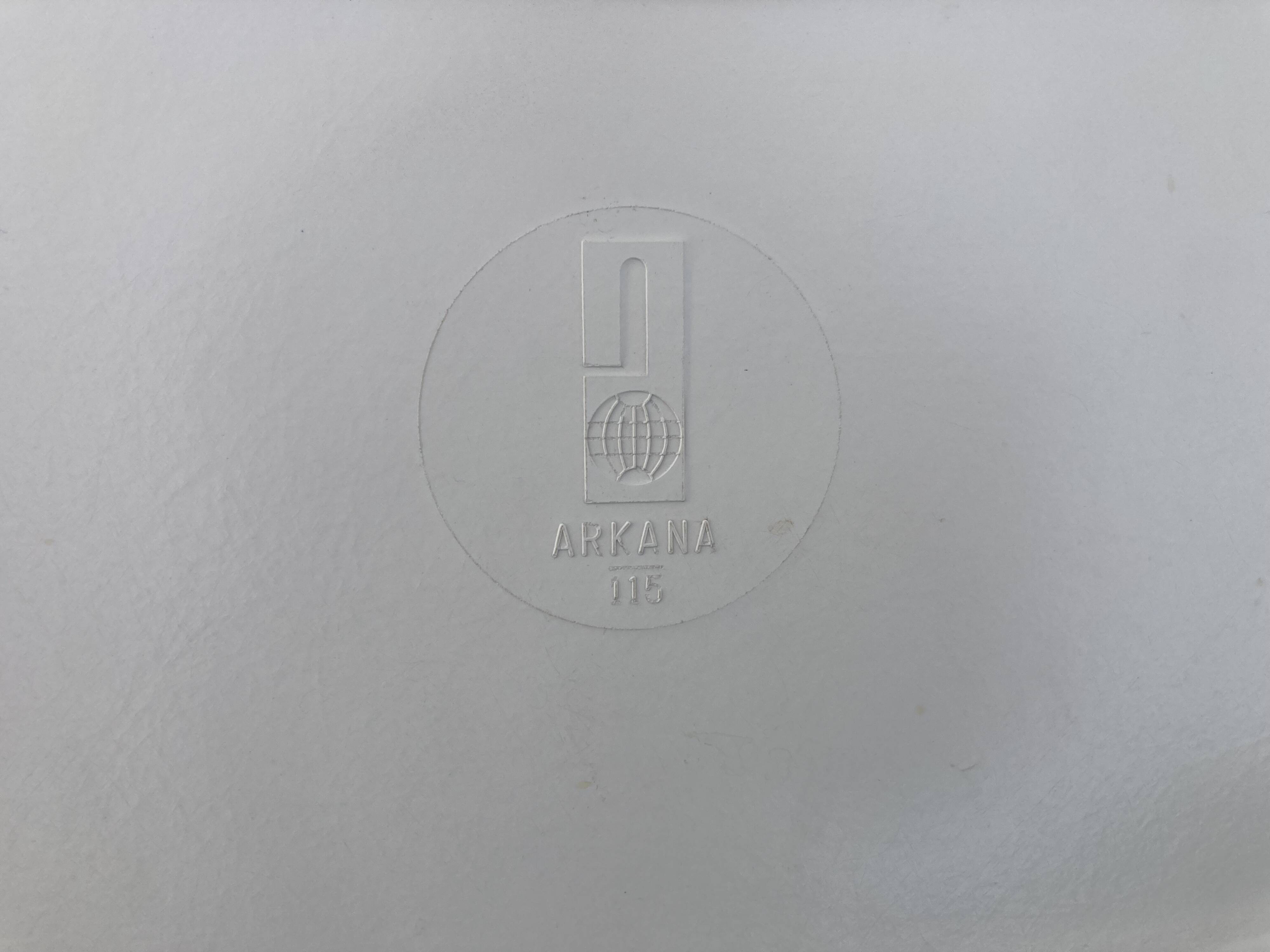 Maurice Burke table and 4 chairs for Arkana 1967