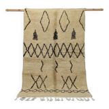 Moroccan Berber wool rug 240 x 141 Cm