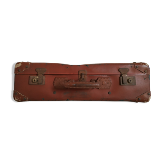 Vintage brown cardboard case 40s