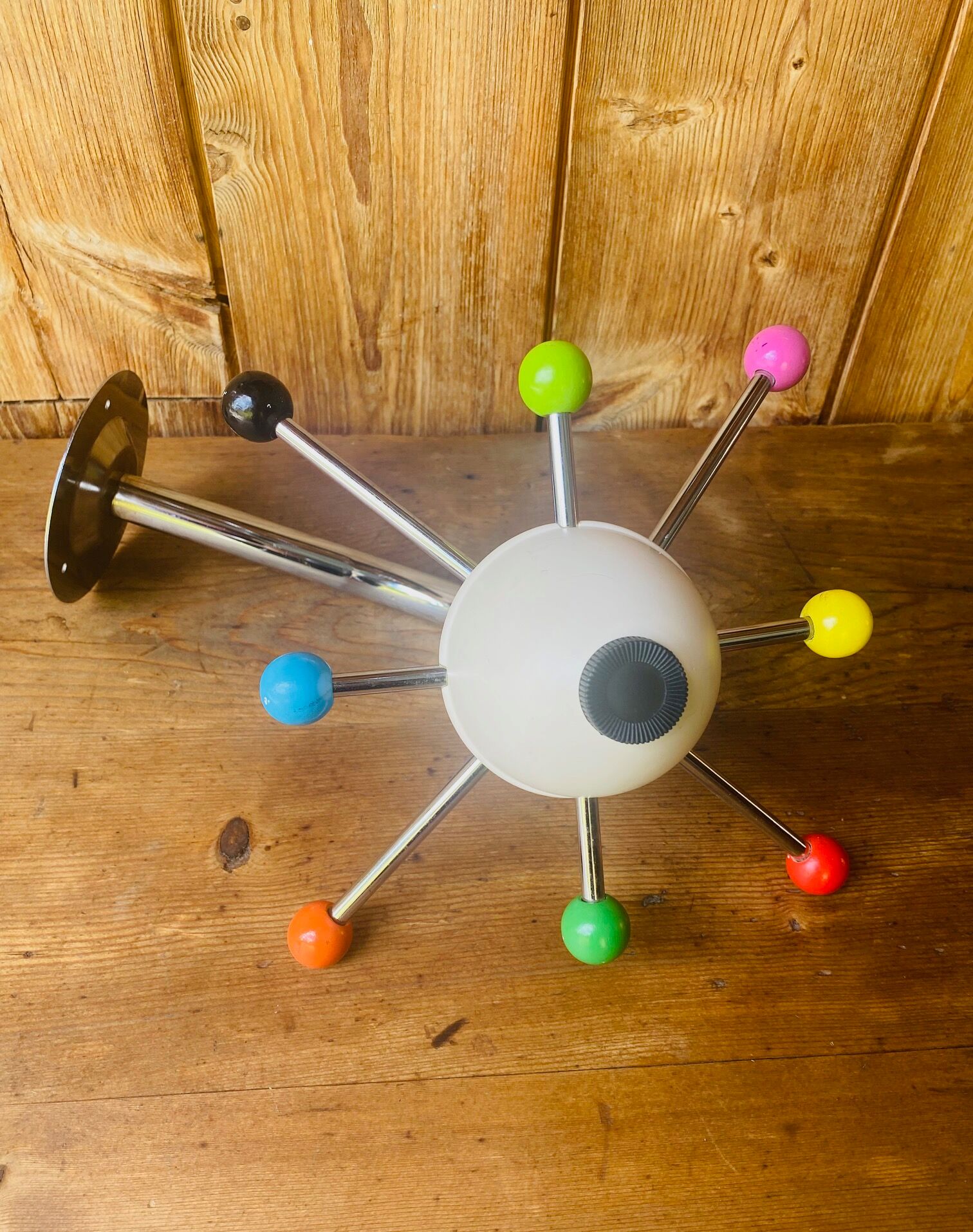 Sputnik wall coat rack from the 70s