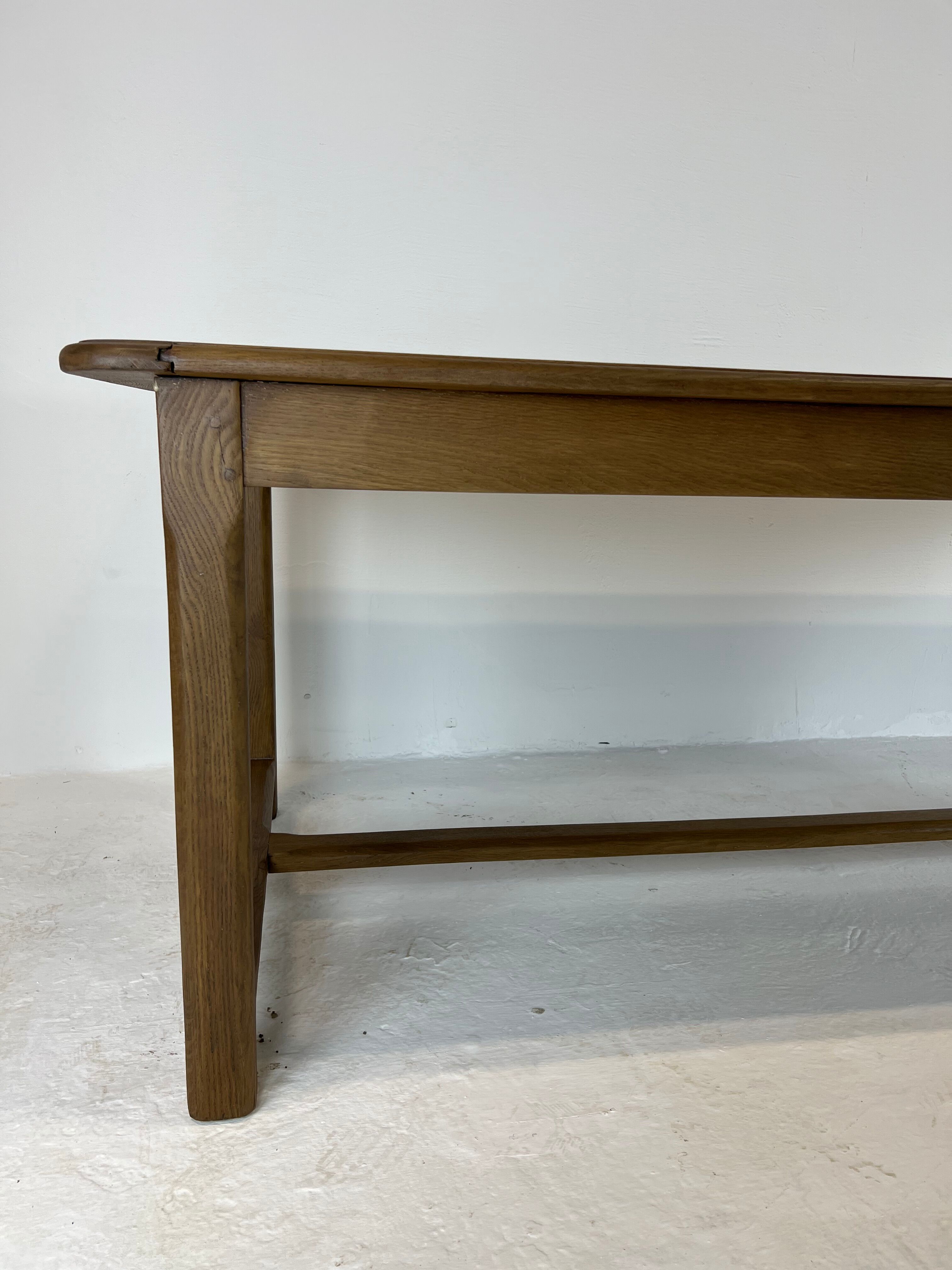 Old oak farmhouse table