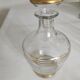 Carafe en verre décor biches et cerfs