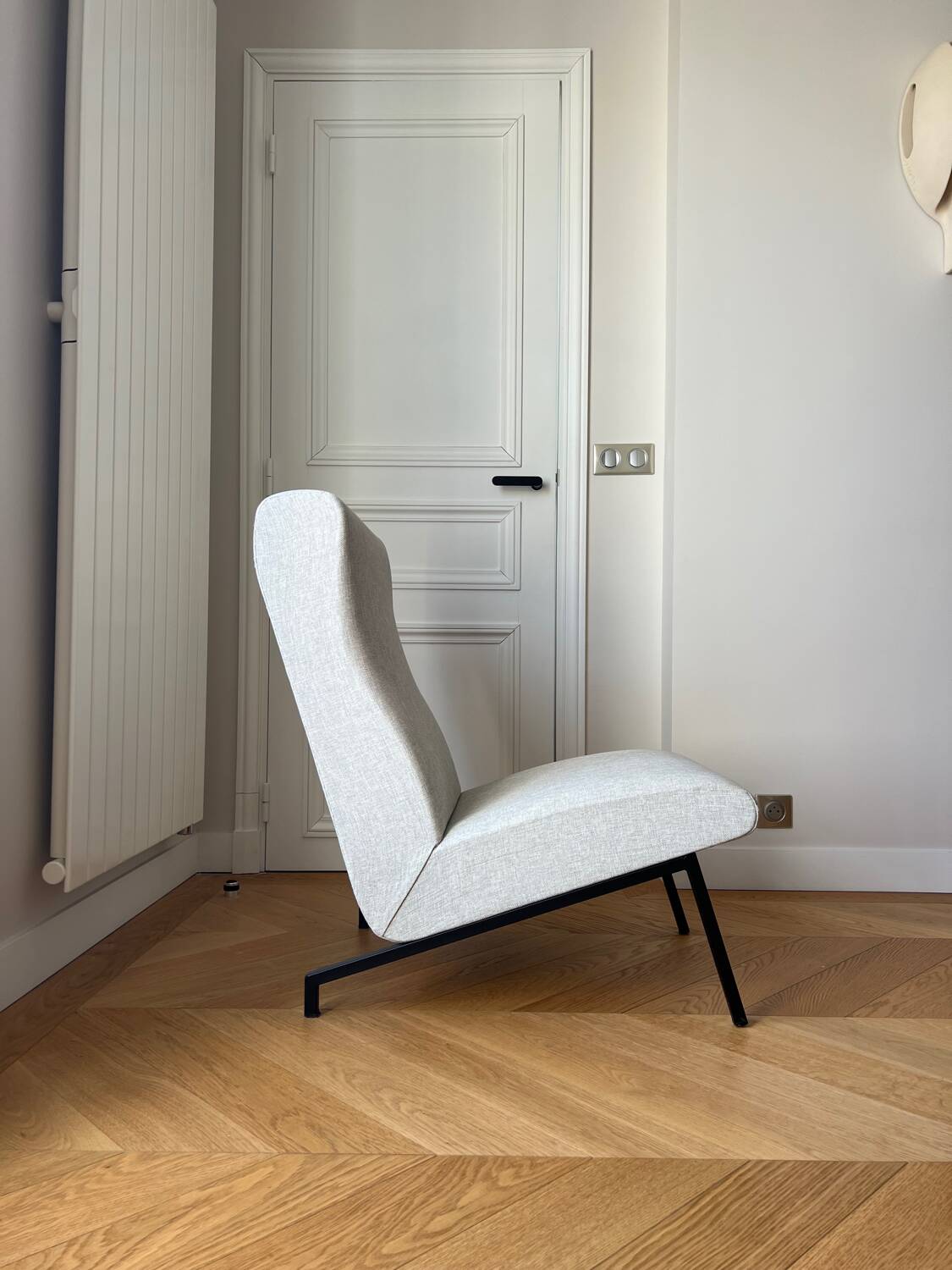 Pair of Pierre Guariche armchairs