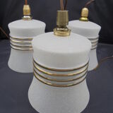 Trio of vintage suspensions