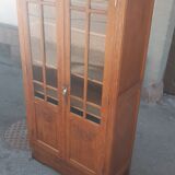 Glazed art deco gilded oak library