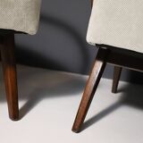 Fully renovated midcentury armchairs by Jaroslav Šmídek, 1960´s, set of 2