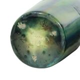 Pair of Blue Art Nouveau Vases Flemish Pottery Antiques