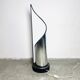 Sculptural Detrobus Table Or Floor Lamp In Curved Steel By Stilnovo, Italy 1970S