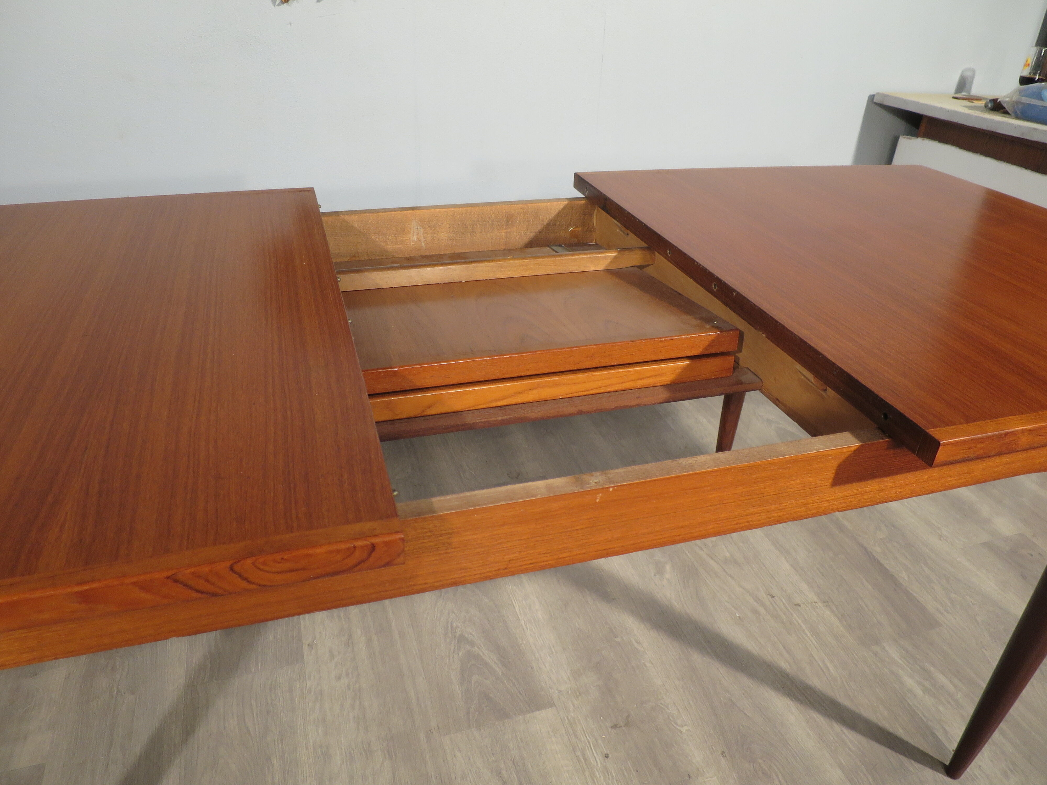 Scandinavian teak dining table