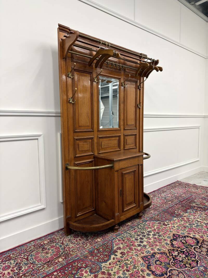 Classic English Wardrobe Coat Rack