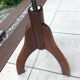 Old piano stool tripod feet / vintage 60s-70s