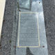 Table basse vintage verre et laiton