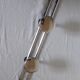 Coat rack with 4 hooks in chromed metal