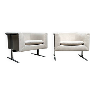 Set of two Artifort lounge chairs by Geoffrey Harcourt