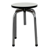 Vintage stool in Formica and steel