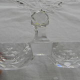 Small crystal salt shaker from Baccarat