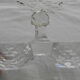 Small crystal salt shaker from Baccarat