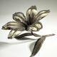 Metal ashtray in the shape of a flower, Sharp 1960s.