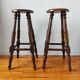 Paire de tabouret de bar vintage
