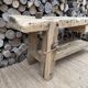 Renovated carpenter's workbench 170cm