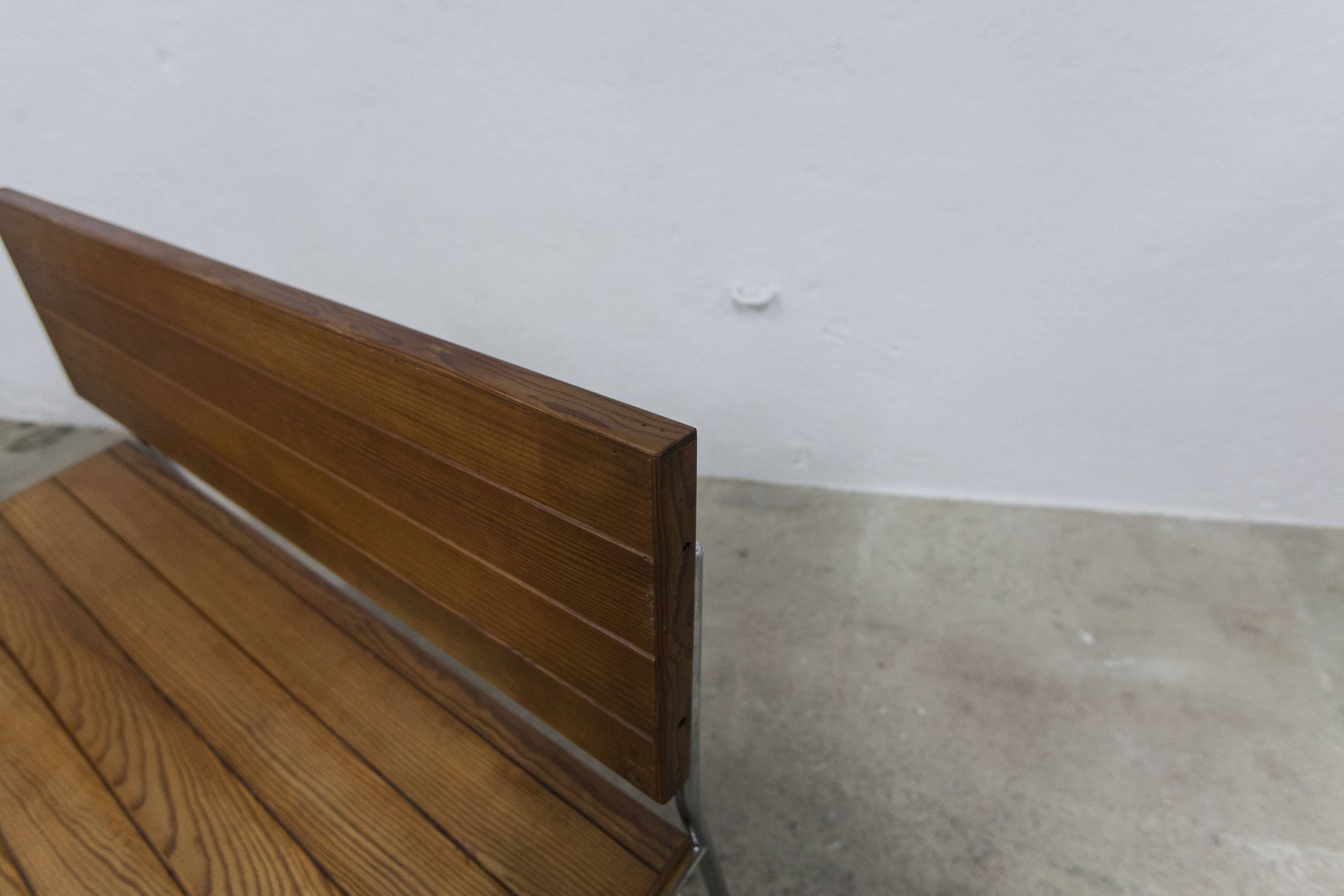 1970 wooden kitchen corner bench set