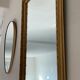 Old gilded wooden mirror 71x47cm