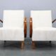 Pair of Art Deco armchairs by Jindřich Halabala, 1940s