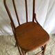 Fischel curved wooden countertop chair - mid. 20th