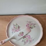 Antique pie dish in English earthenware