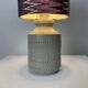 1960s Italian Bitossi style ceramic table lamp