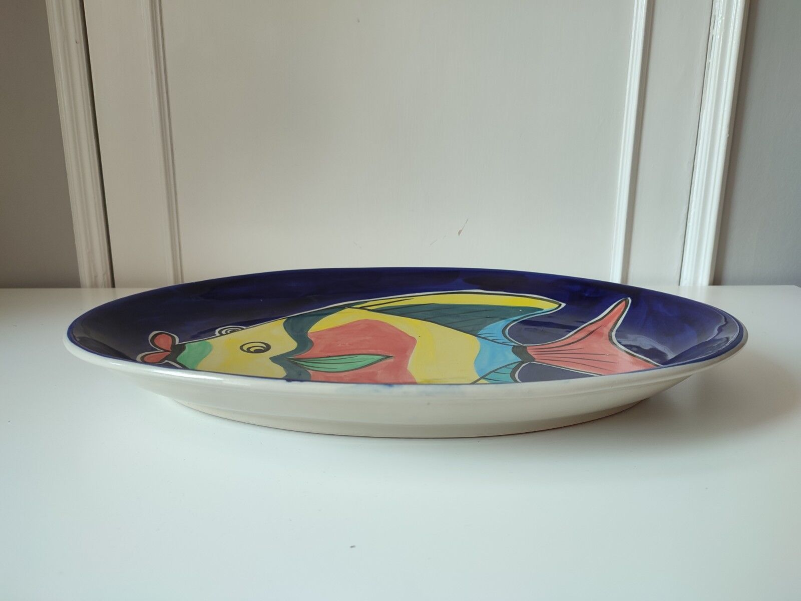 Plat ceramique poisson