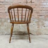 Vintage office armchair with Scandinavian style bar