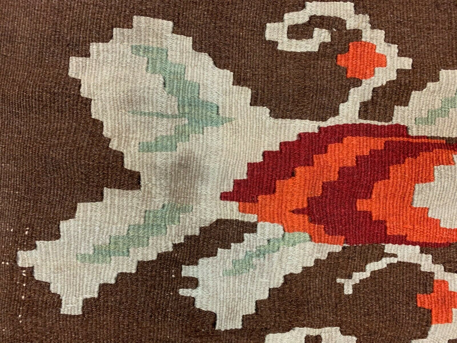 Turkish square kilim 165x150 cm wool