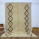 Handmade Moroccan Berber rug 253 X 153 CM