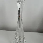 Sculptural candlestick "Ergolo" in crystal - Angelo Mangiarotti for Cris