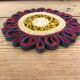 Set of 2 natural braided round underbody year 70