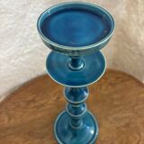 Large blue candlestick