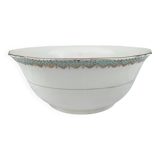 Longwy France earthenware salad bowl, Trianon model