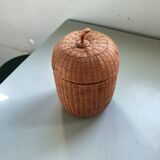 Wicker fruit basket