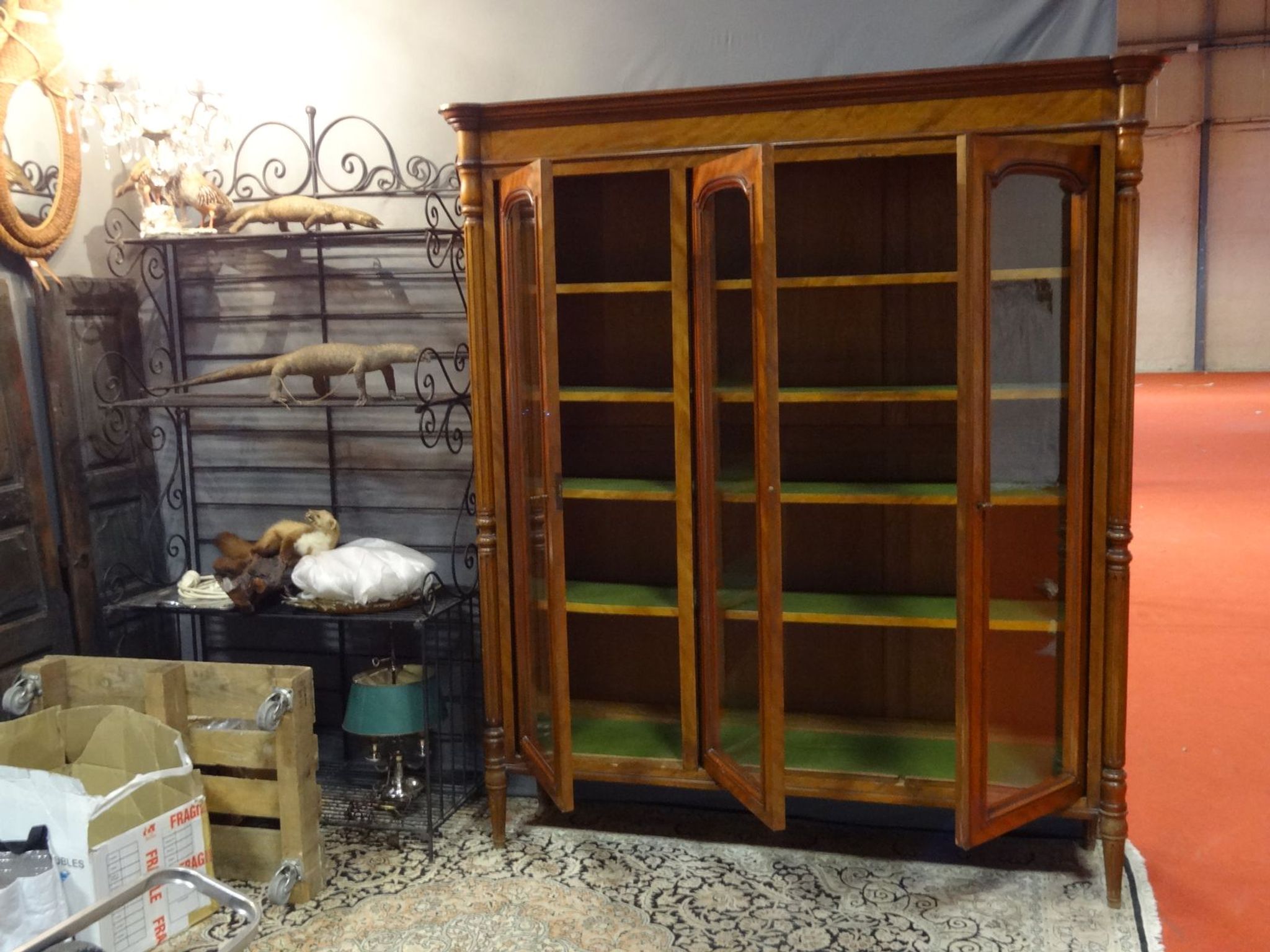 English bookcase 19th