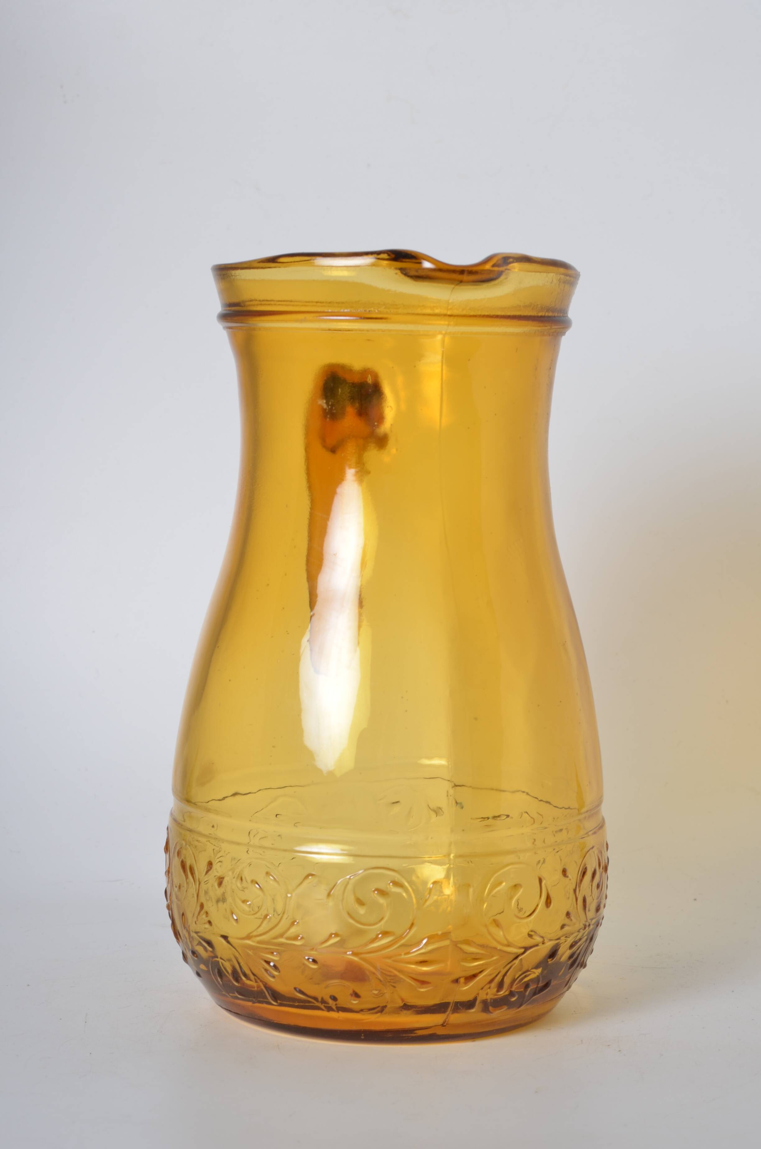 Italian amber carafe