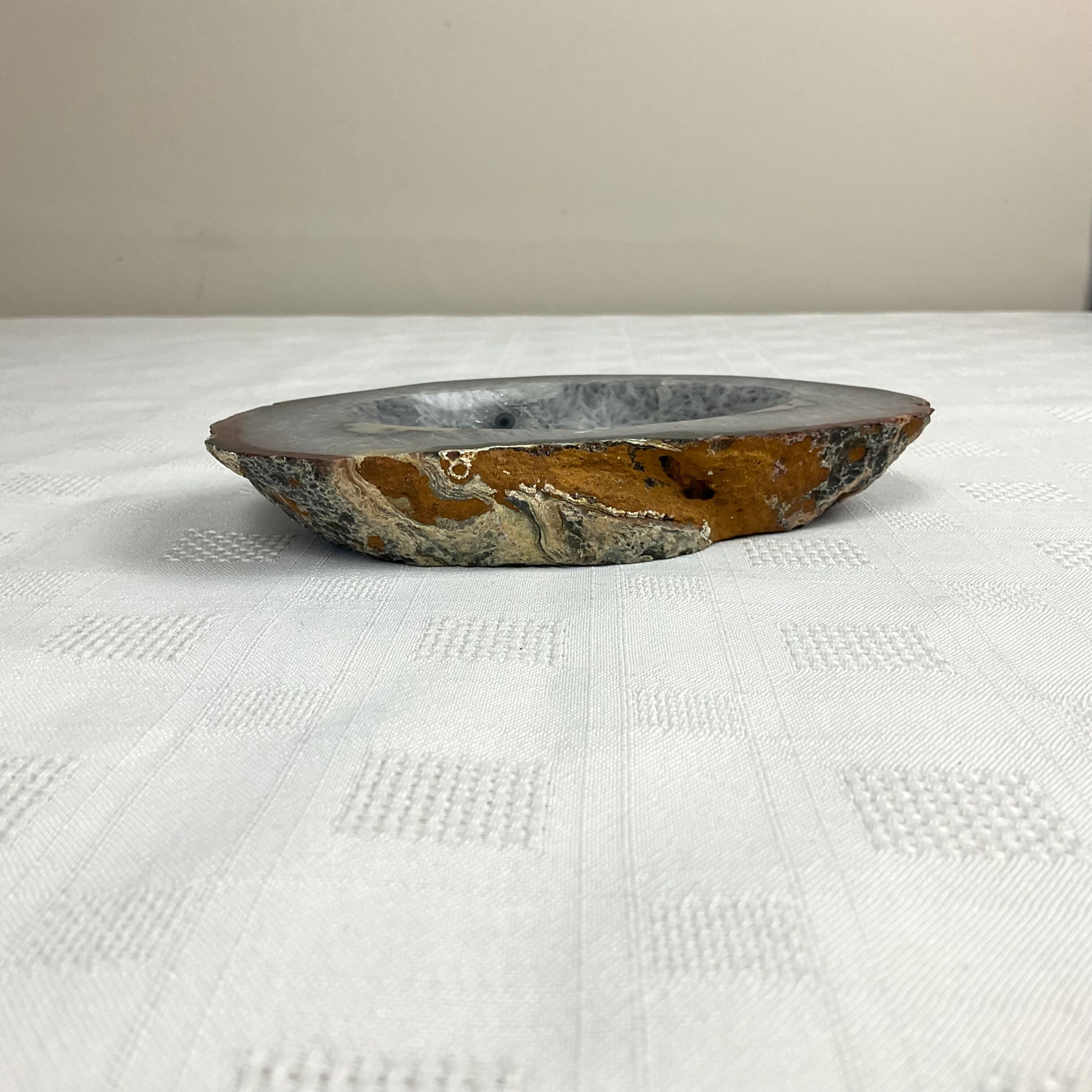 Agate natural stone ashtray