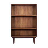 Mid-century modern vintage classic swedish teak bookcase, 1960s
