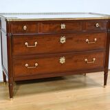 Cuban Mahogany Chest of Drawers, Louis XVI Period – 2nd Part 18th Century