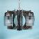 Vintage spatial chandelier, retro cascade suspension from the 60s/70s.