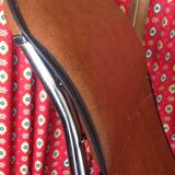 Vintage leather lounge chair