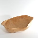 Swedish Burl Wood Bowl, Signed TN 1980