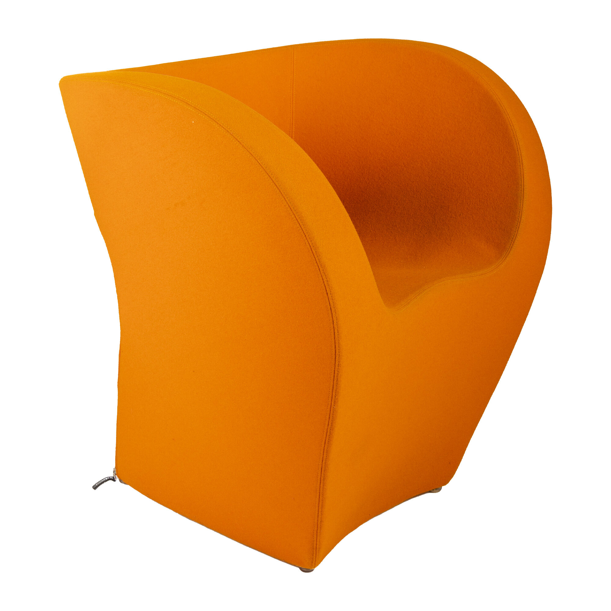 Orange Little Albert Armchair by Ron Arad for Moroso